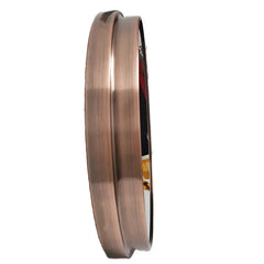 Italian Luxury Group Hermes Round Wall Clock Rose Gold