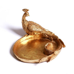Peacock Table Decor