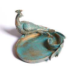 Peacock Table Decor