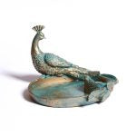 Peacock Table Decor