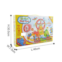 The Ferris wheel train track 50 pcs