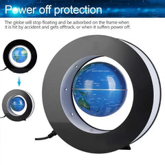 Magnetized Floating Globe With LED Light