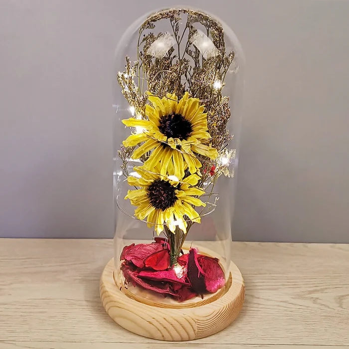 Micro LED Eternal Sunflower