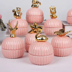 Sparrow Candy Jar Gift Decor