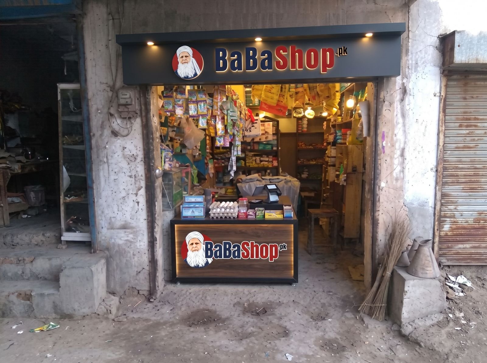 BaBaShop.pk physical store in Sargodha