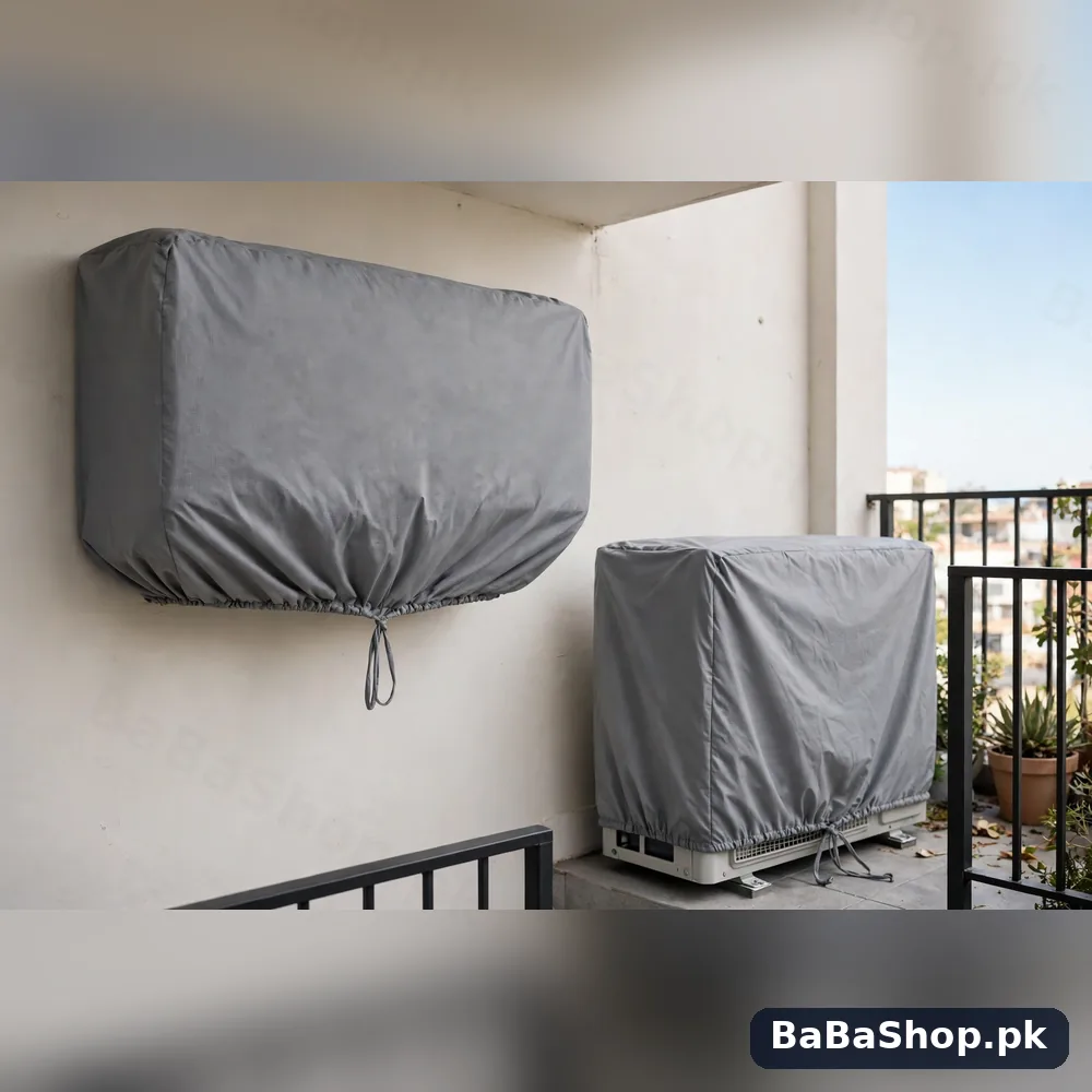 AC Cover – Split AC Indoor + Outdoor Cover Set (Parachute Fabric)