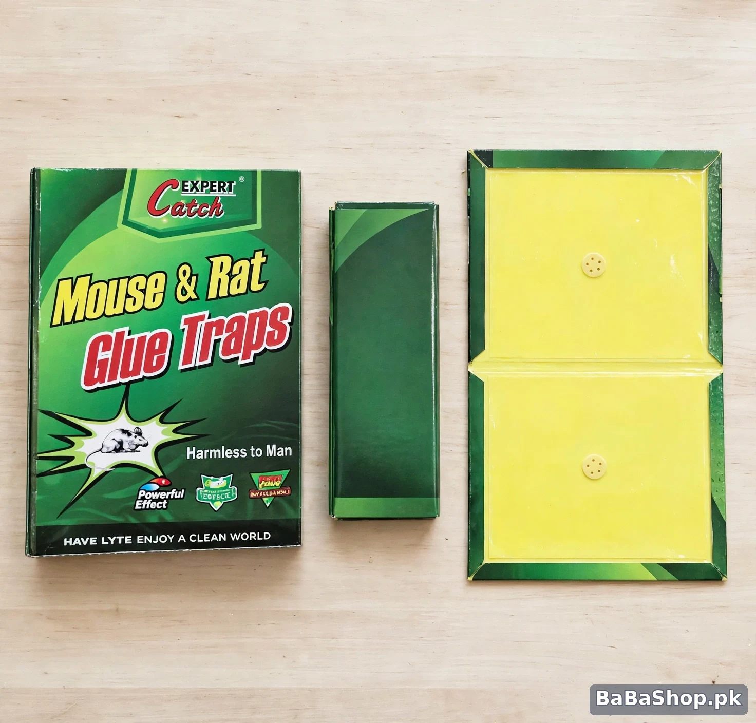Magic Pad mouse and rat glue trap — poison-free chuha pakarne wala trap, gharelu tareeqay ke sath istemal ke liye